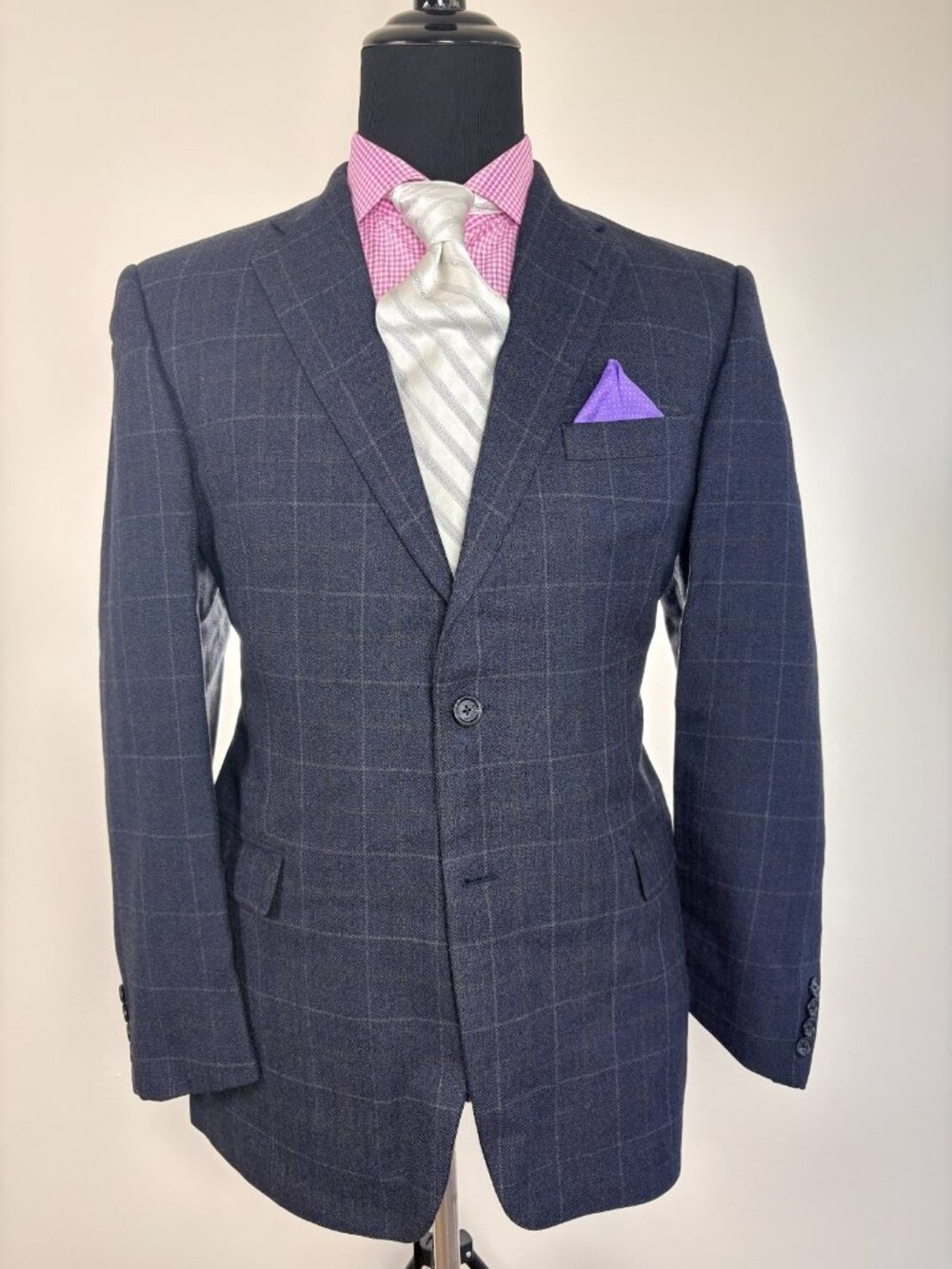 Burberry London "Bond St" Modern 2-Button Sport Jacket 42 R e52